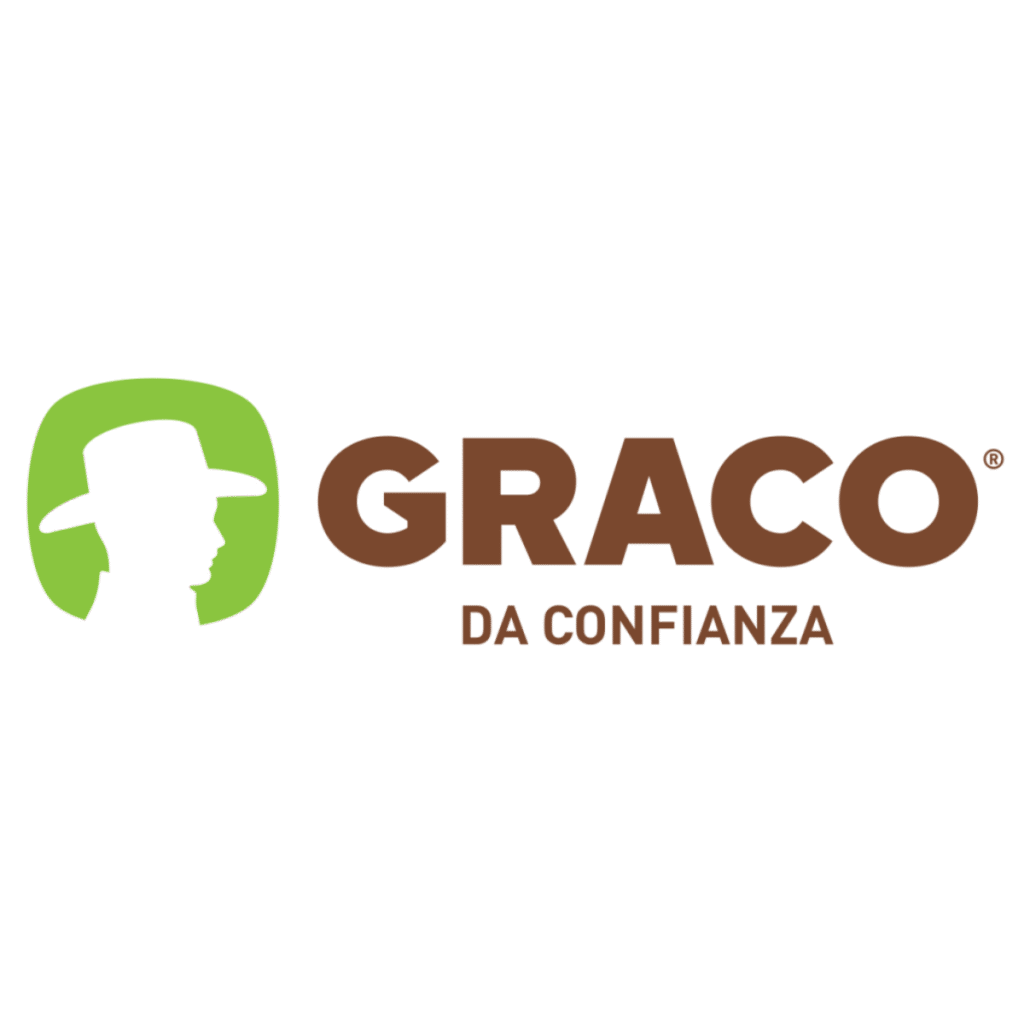 Logotipo de Graco gramos, representa confianza