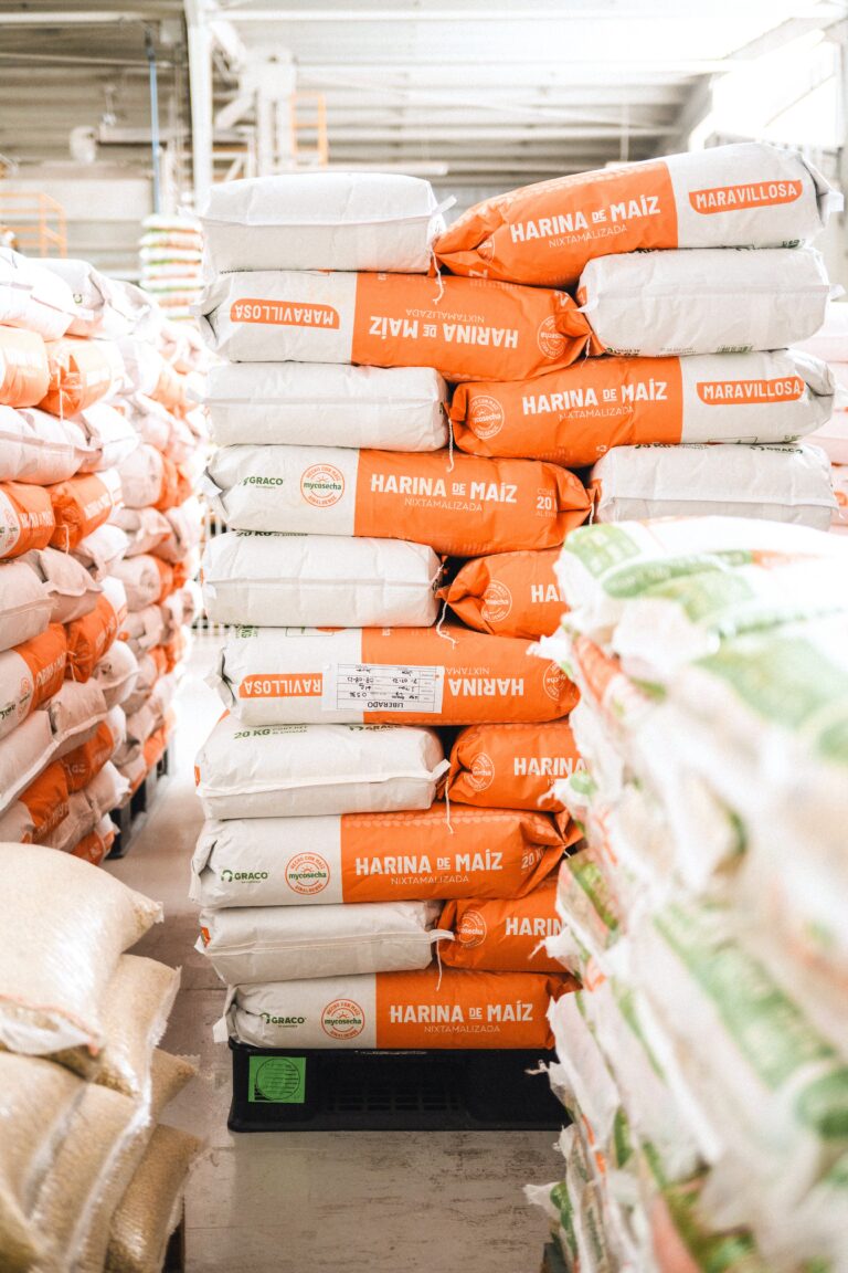 Saco de Harina de maíz para distribuición de mayoreo